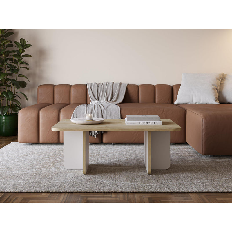 Hillary Rectangular Coffee Table – 100 cm Modern Living Room Table