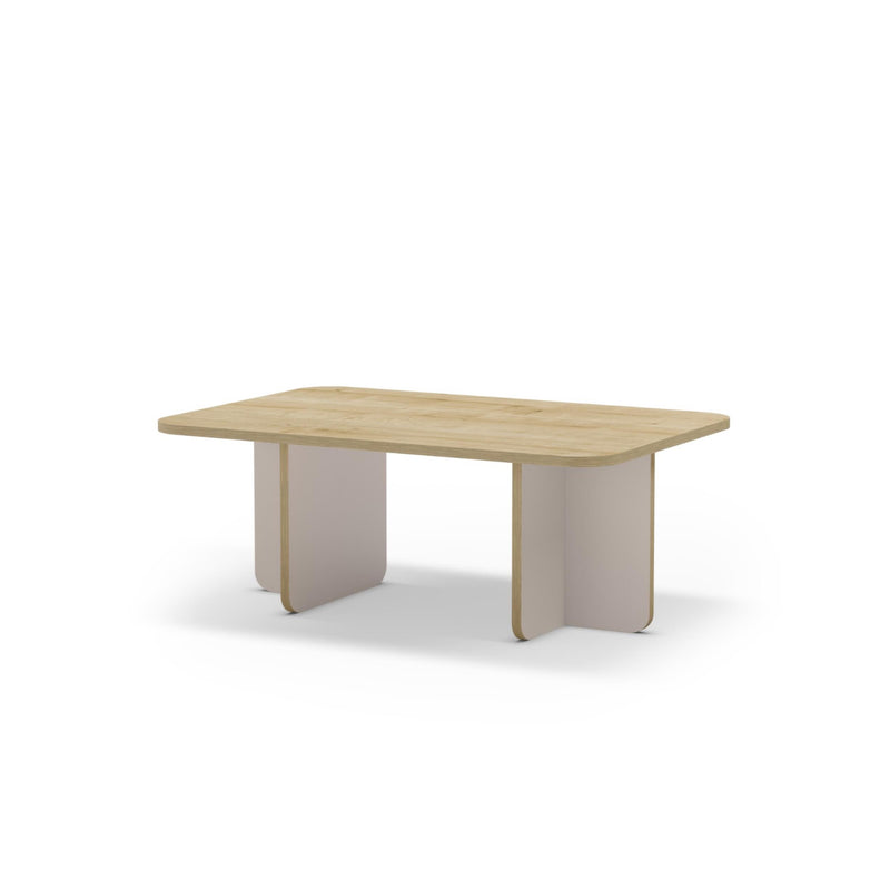 Hillary Rectangular Coffee Table – 100 cm Modern Living Room Table - Additional Image 1