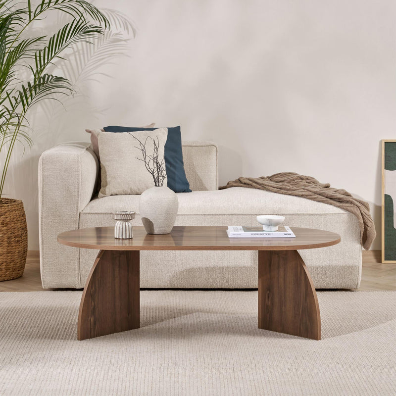 Melina Oval Coffee Table 120 cm