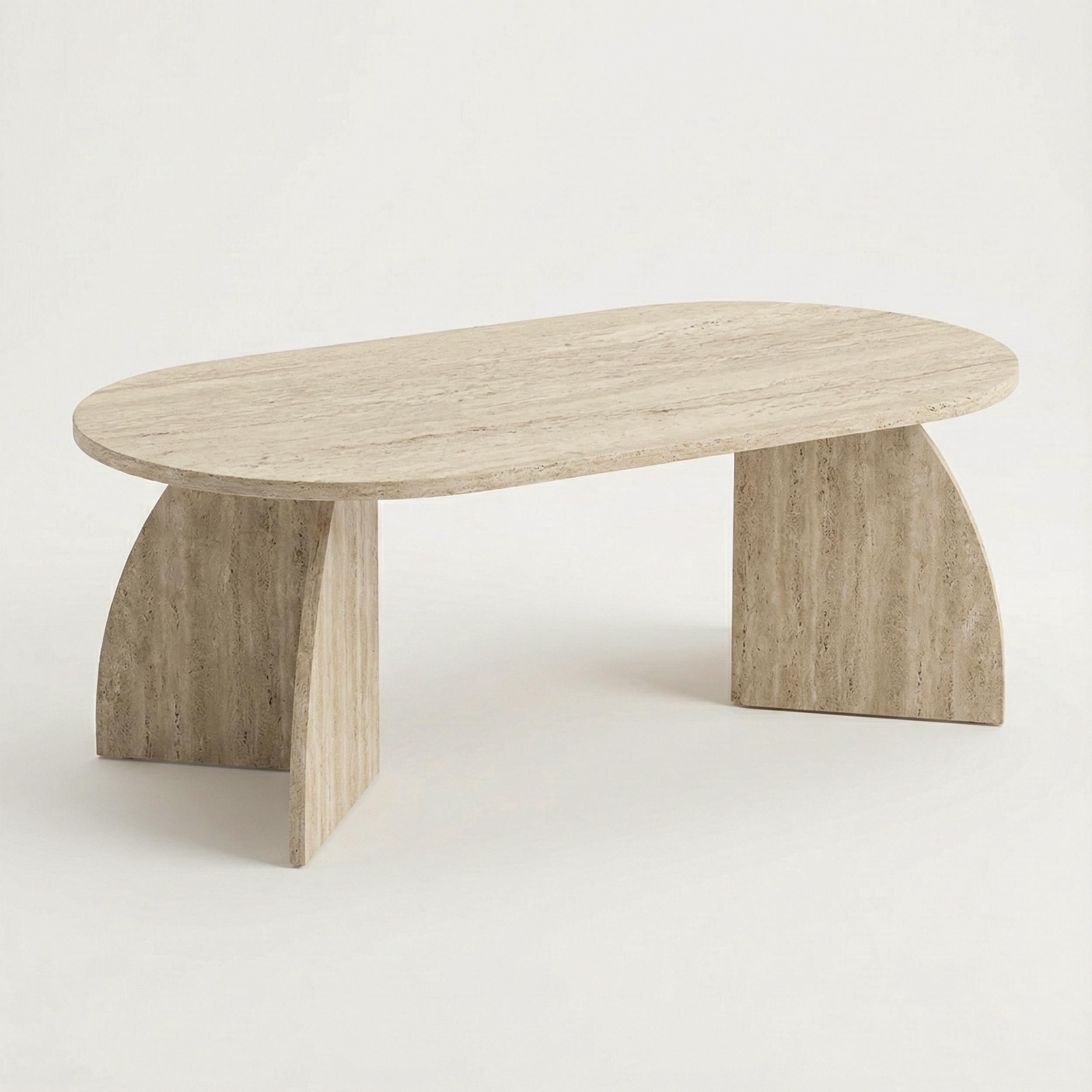 Melina Oval Coffee Table 120 cm - Additional Image 2