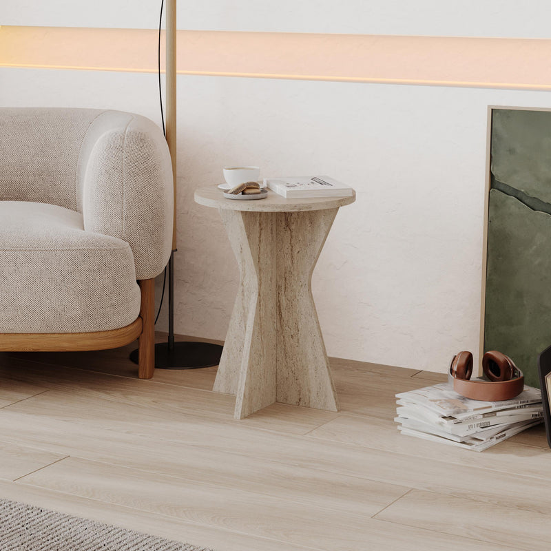 Lisa Modern Side Table – Compact Accent Table