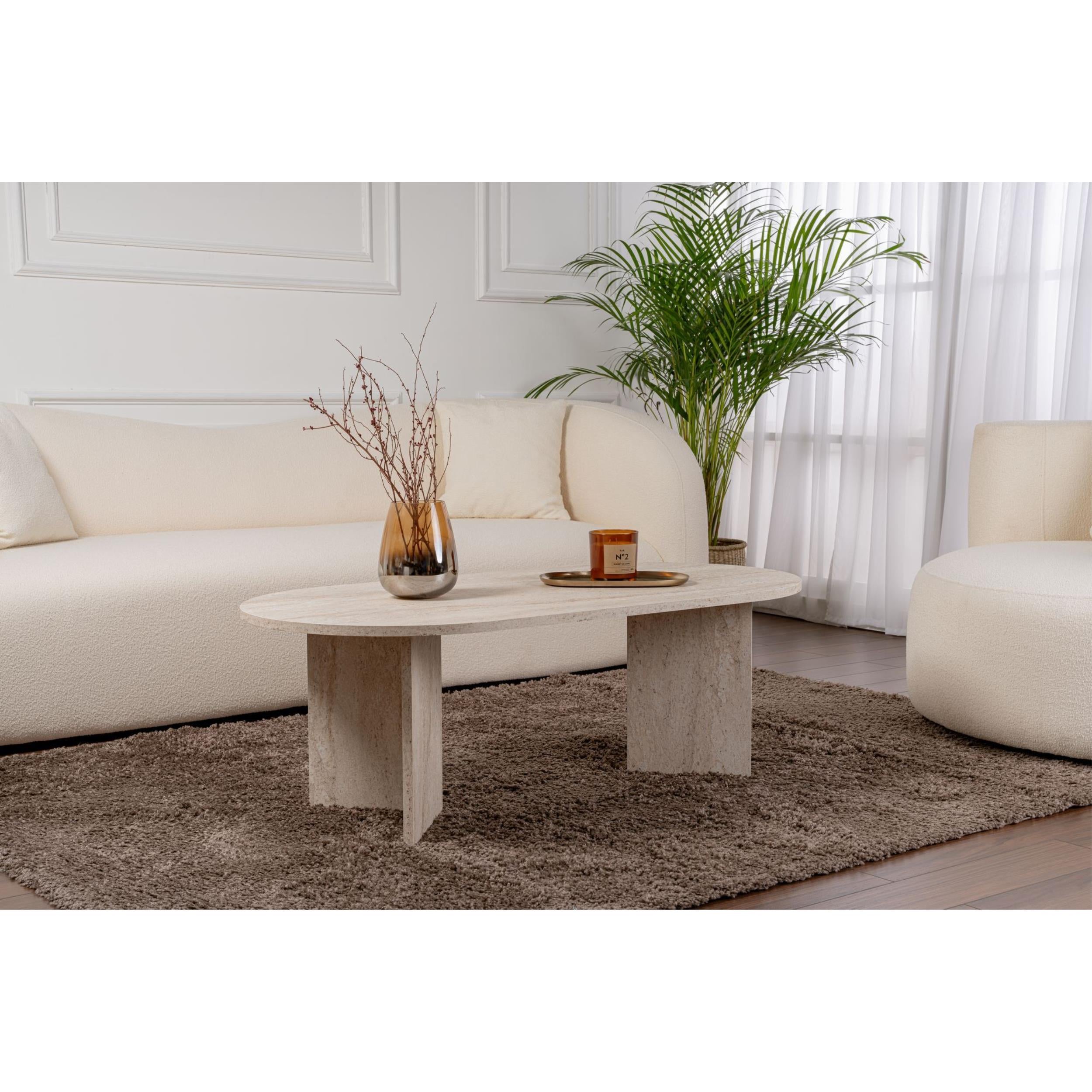 Oval Coffee Table | Sable