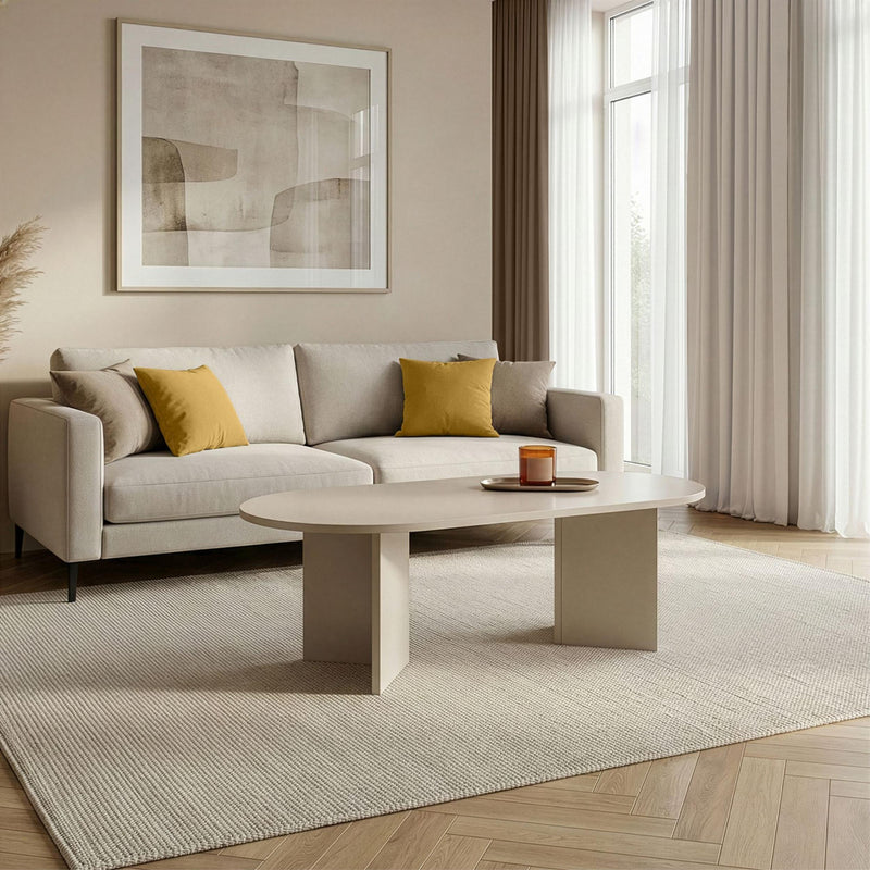 Oval Coffee Table | Sable
