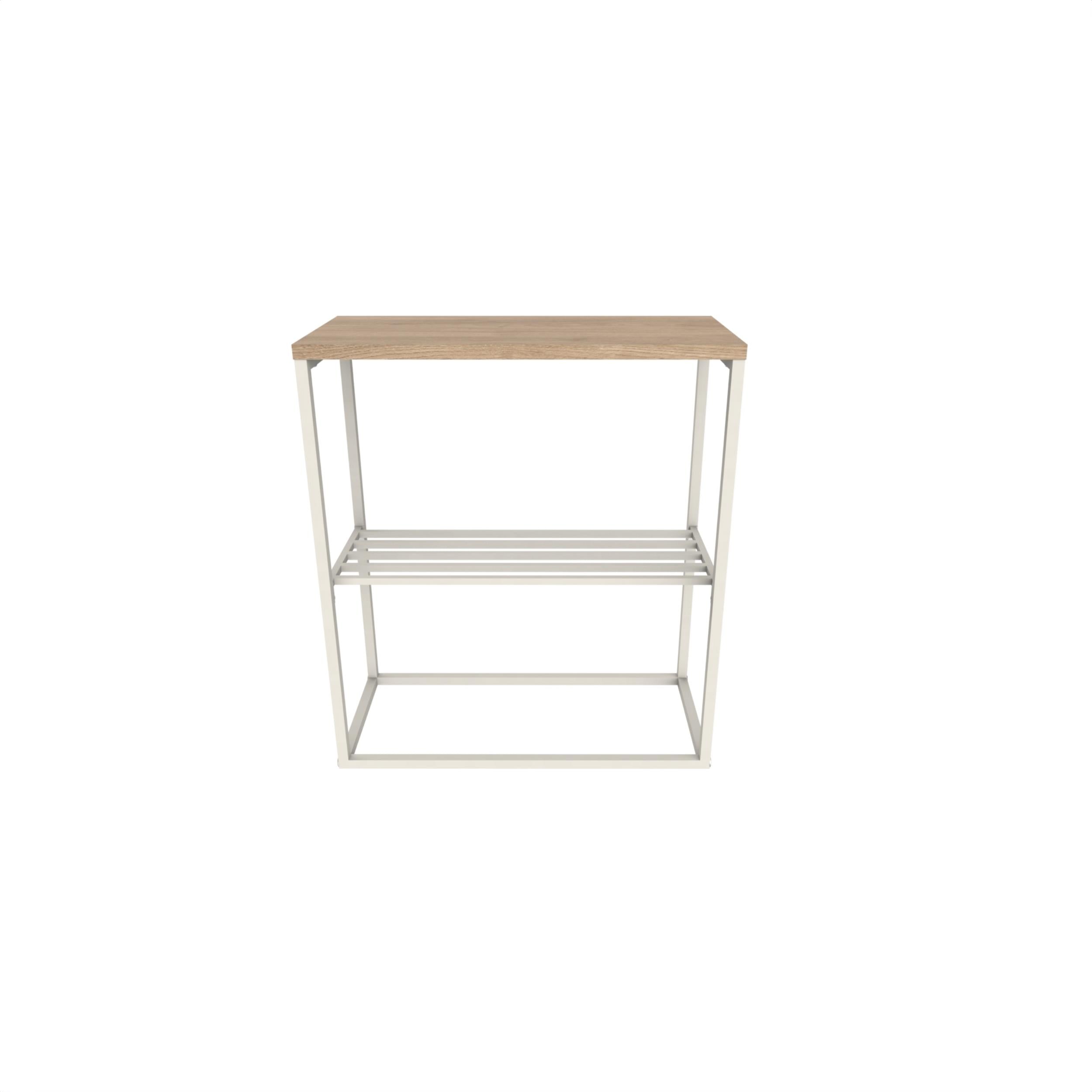 Teno Side Table with Storage Shelf - Additional Image 7