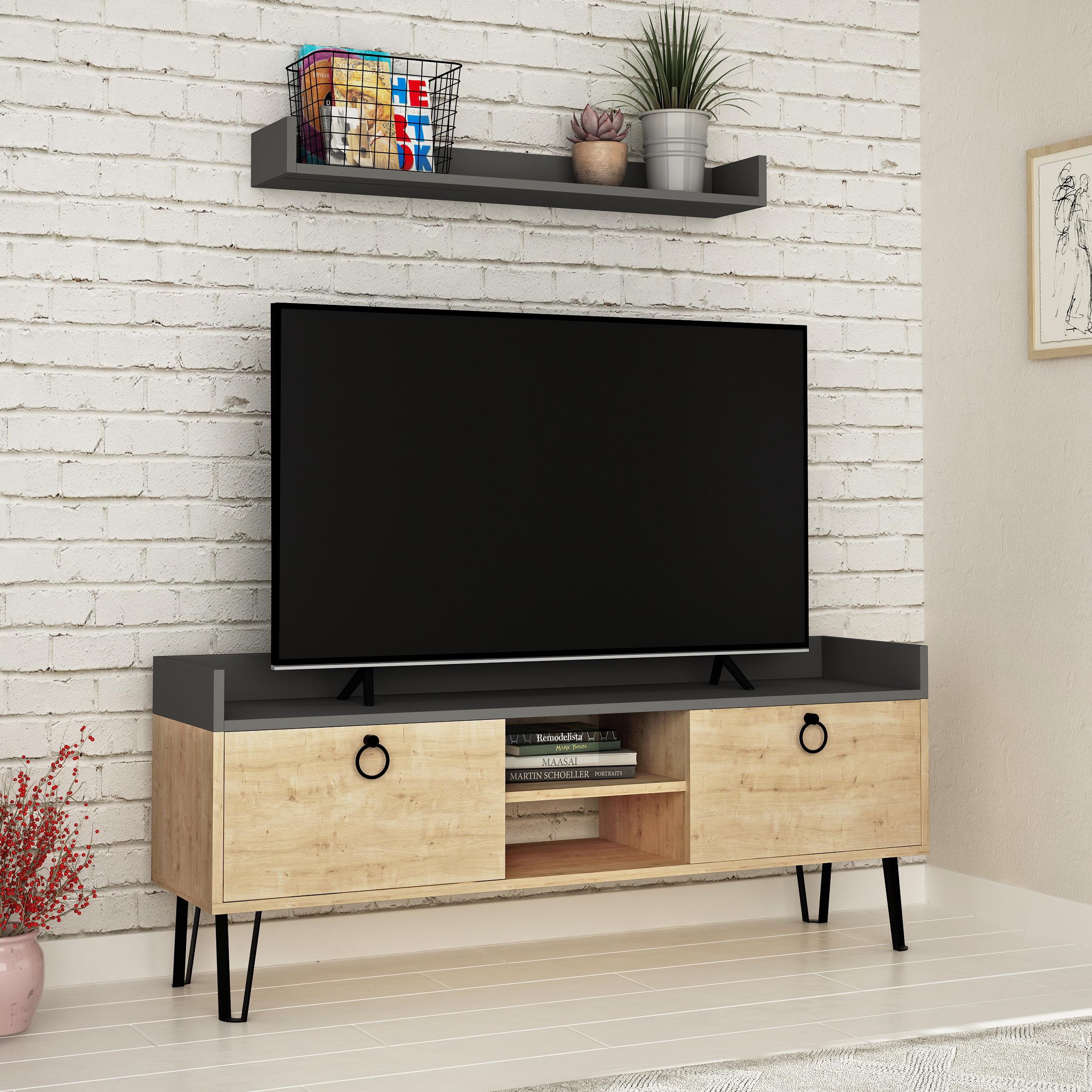 Sapphire Oak,Anthracite