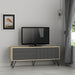 Picadilly Modern TV Stand Multimedia Centre With Storage Cabinet 139cm – Oak,Anthracite