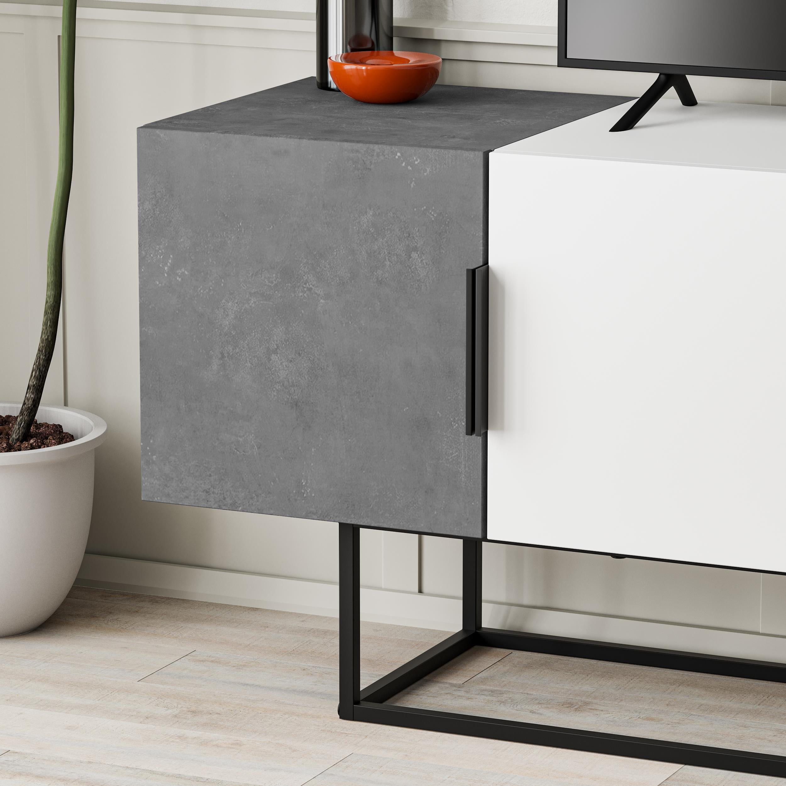(metal Black) Retro Grey,White,Retro Grey,Light Mocha