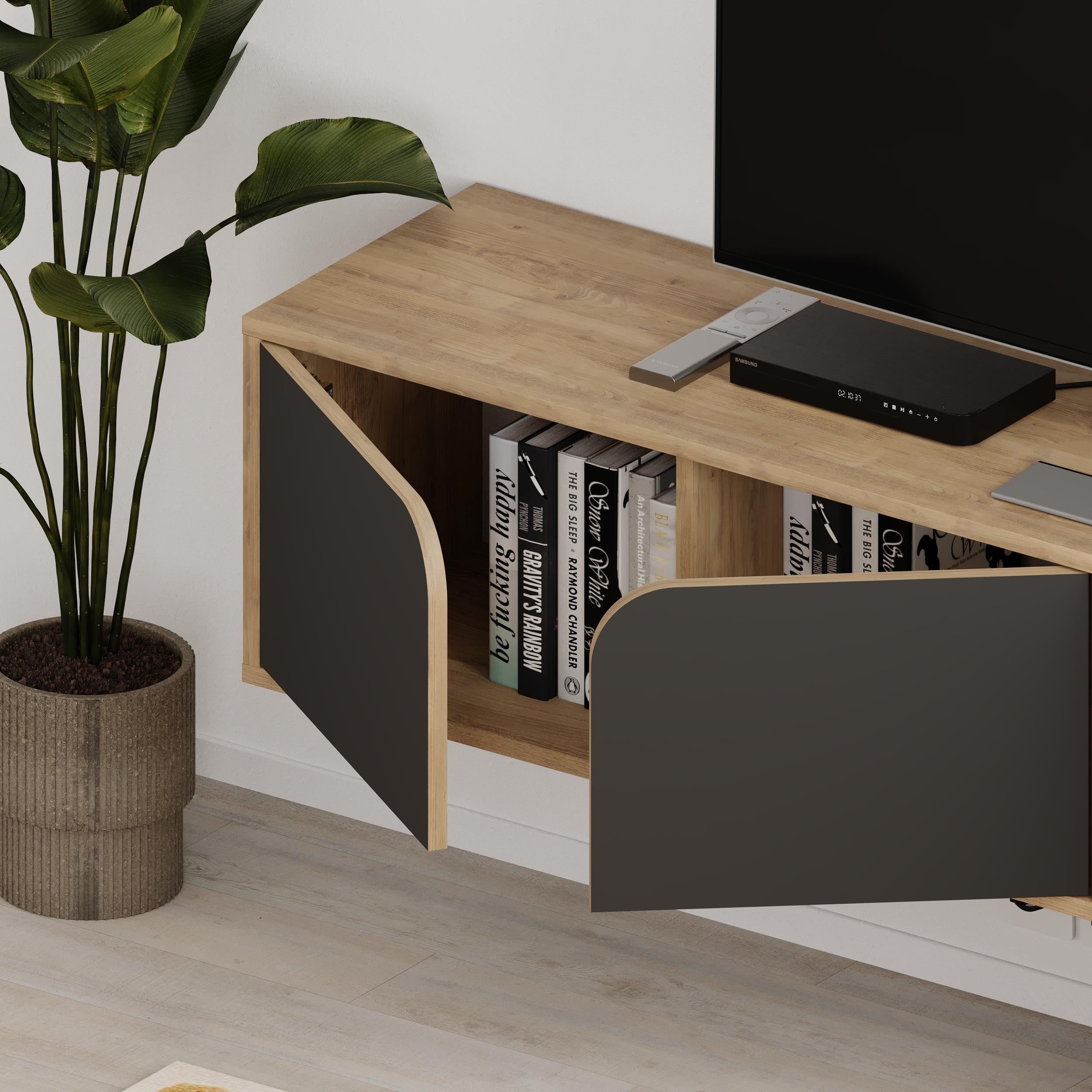 Sapphire Oak,Anthracite