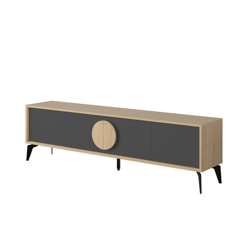 Gora Modern TV Stand 180 cm Entertainment Unit - Additional Image 2
