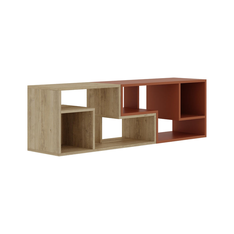 Glis Corner TV Unit – Modern TV Stand with Adjustable Shelves - Additional Image 1
