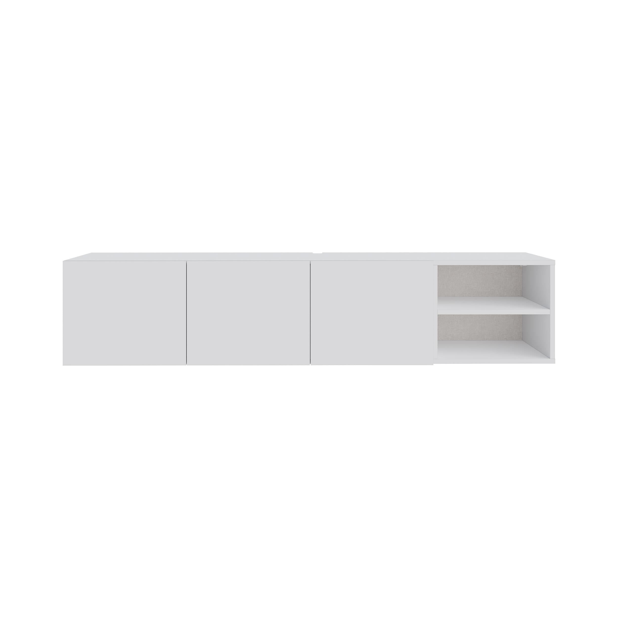 Conrad TV Unit – 180 cm – 3 Soft Close Doors Wall Mounted Entertainment Centre - Additional Image 3