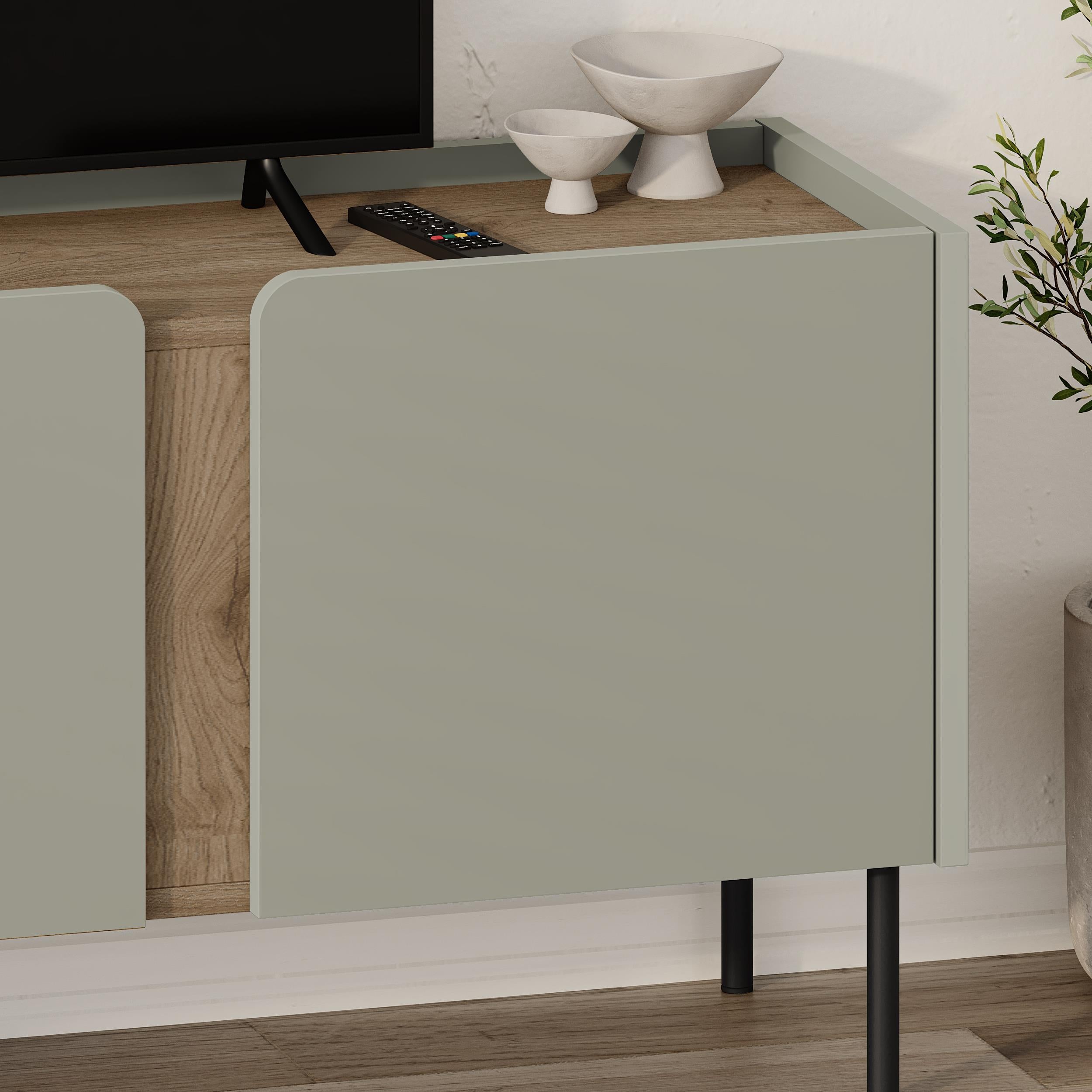 Norm TV Unit 3 Doors - close-up detail