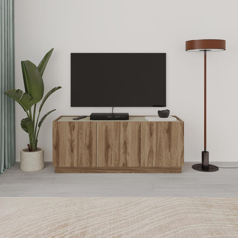 120cm TV Stand – Oak Effect | Dione