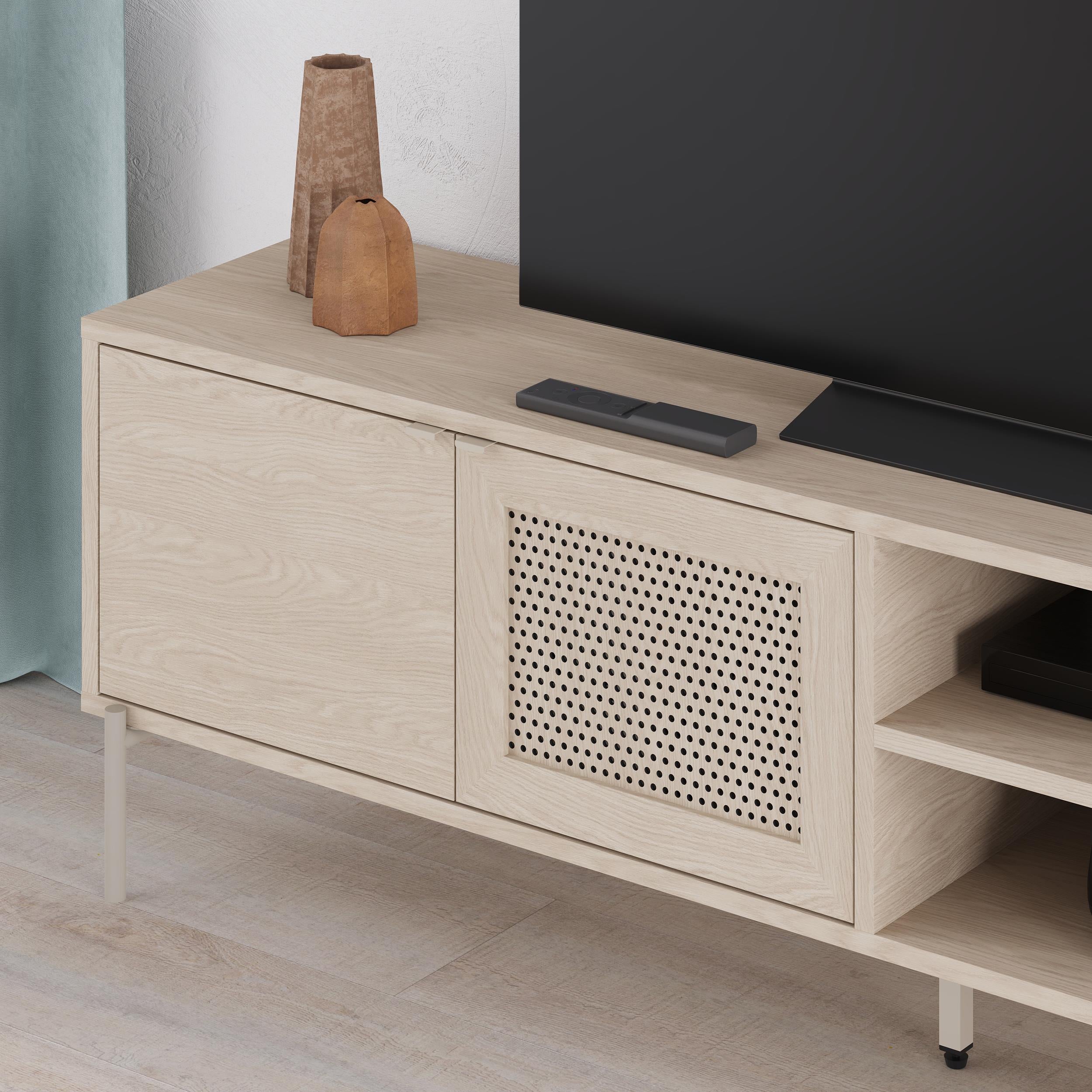 Inca Modern TV Stand - close-up detail