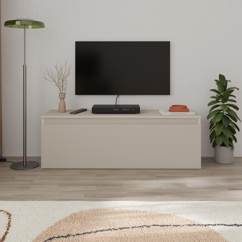 Sunset Modern TV Low Board with Storage