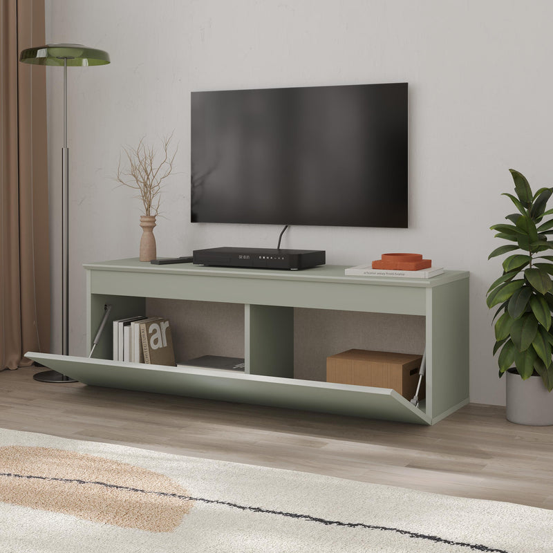 Sunset Modern TV Low Board with Storage - Additional Image 12
