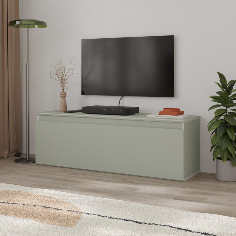 Sunset Modern TV Low Board with Storage