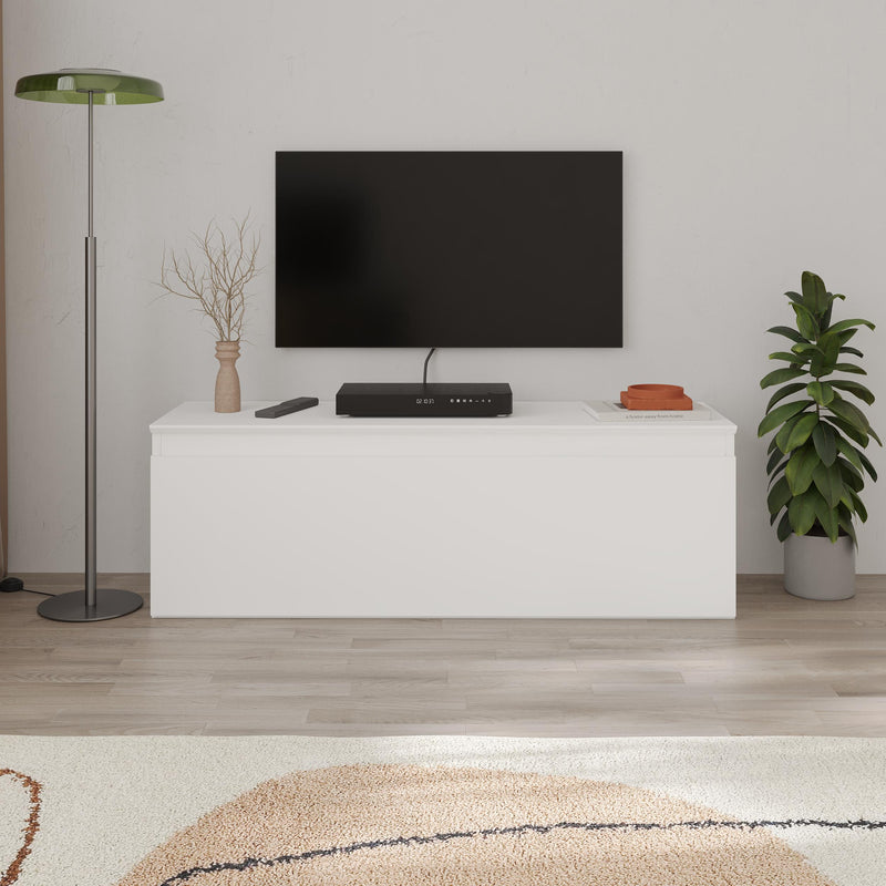 Sunset Modern TV Low Board with Storage