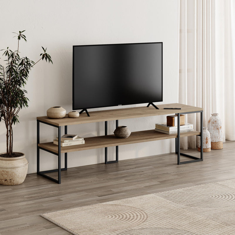 Black Friday TV Unit 140cm in a modern living room