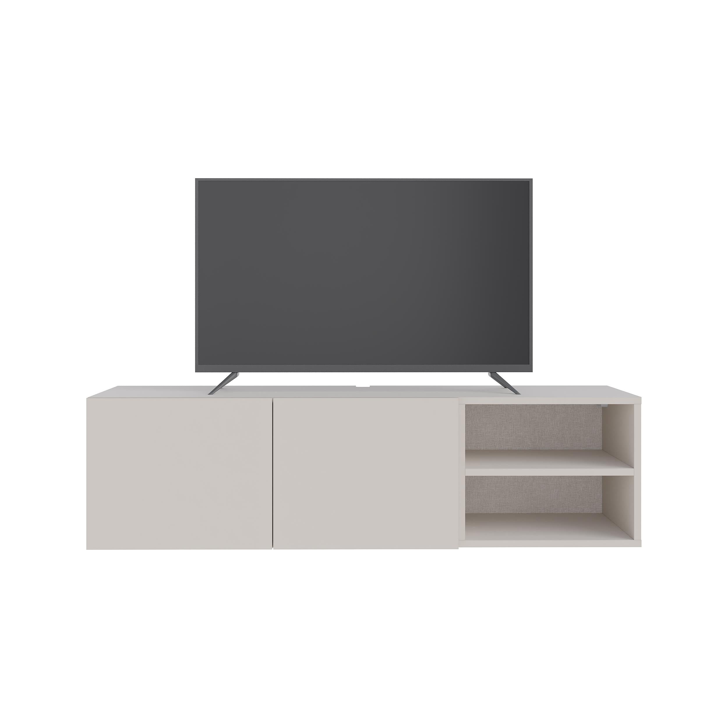 Conrad TV Unit – Up to 50 Inch TVs – Wall Mounted Entertainment Centre - Additional Image 1