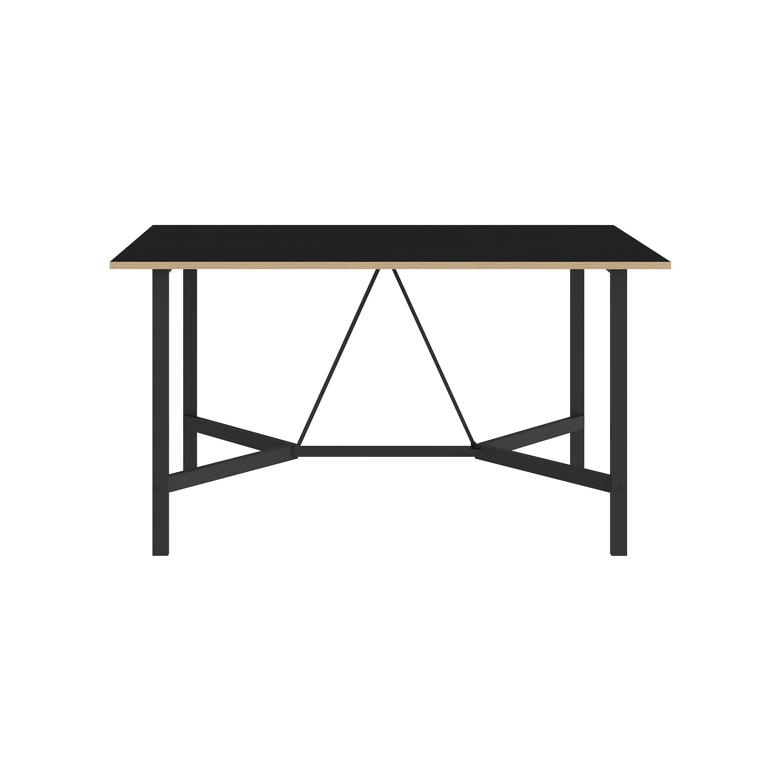 Dalma 140cm Dining Table – Sapphire Oak - Additional Image 3