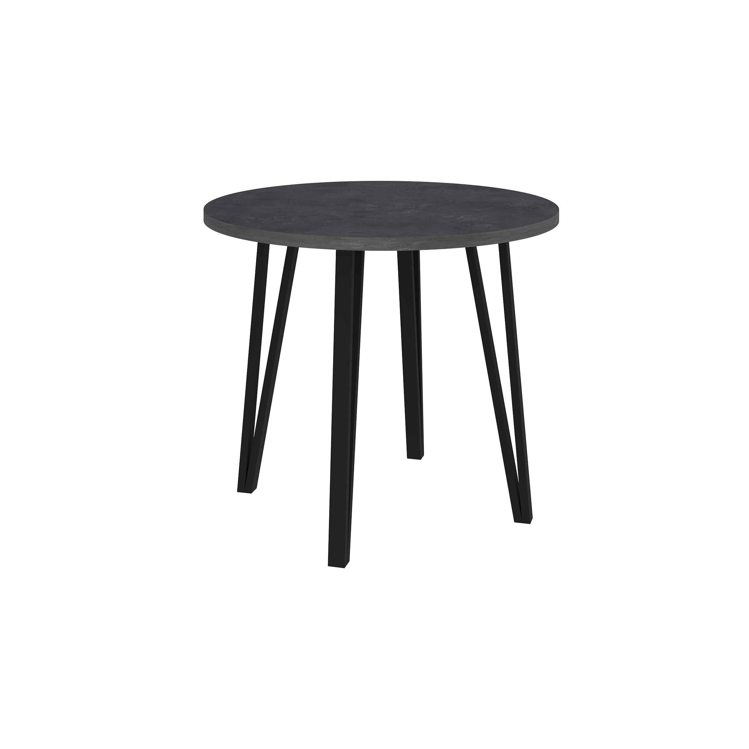 Xana Modern Round Dining Table – 4 Seater - Additional Image 2