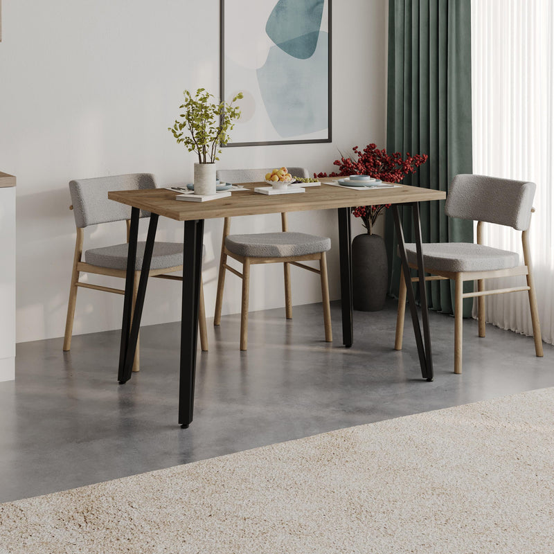 Xana Modern Dining Table 4 Seater 120cm