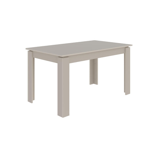 Tolmen Extendable Modern Dining Table – Sandstone - 140/190 cm - Additional Image 1