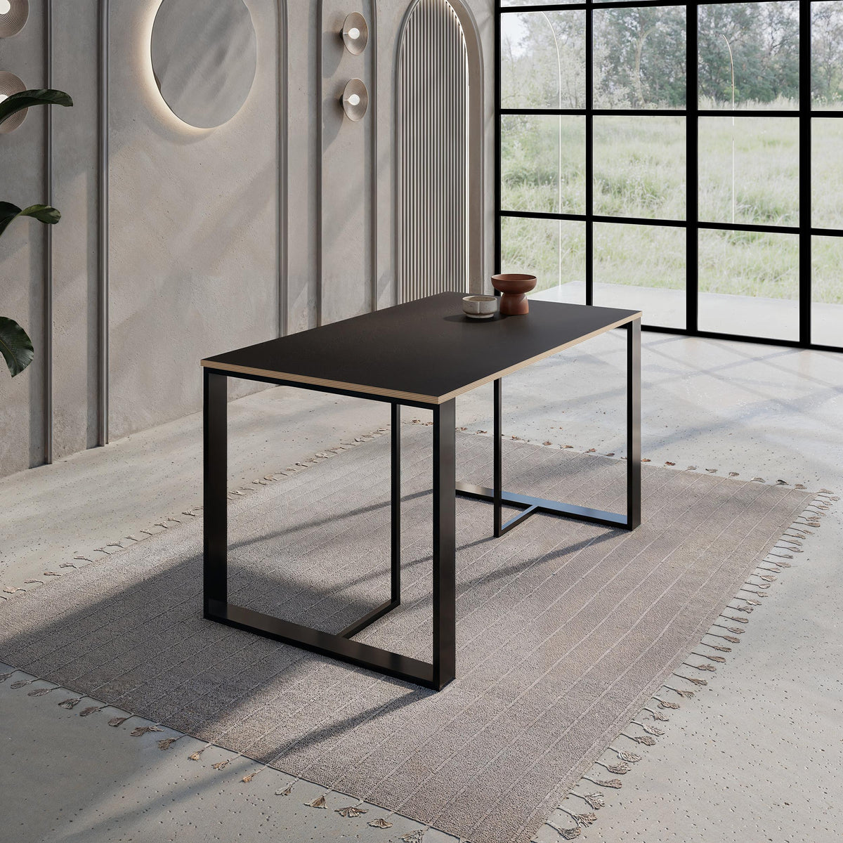 Lenora Dining Table – 140x80 cm – Modern Dining Table