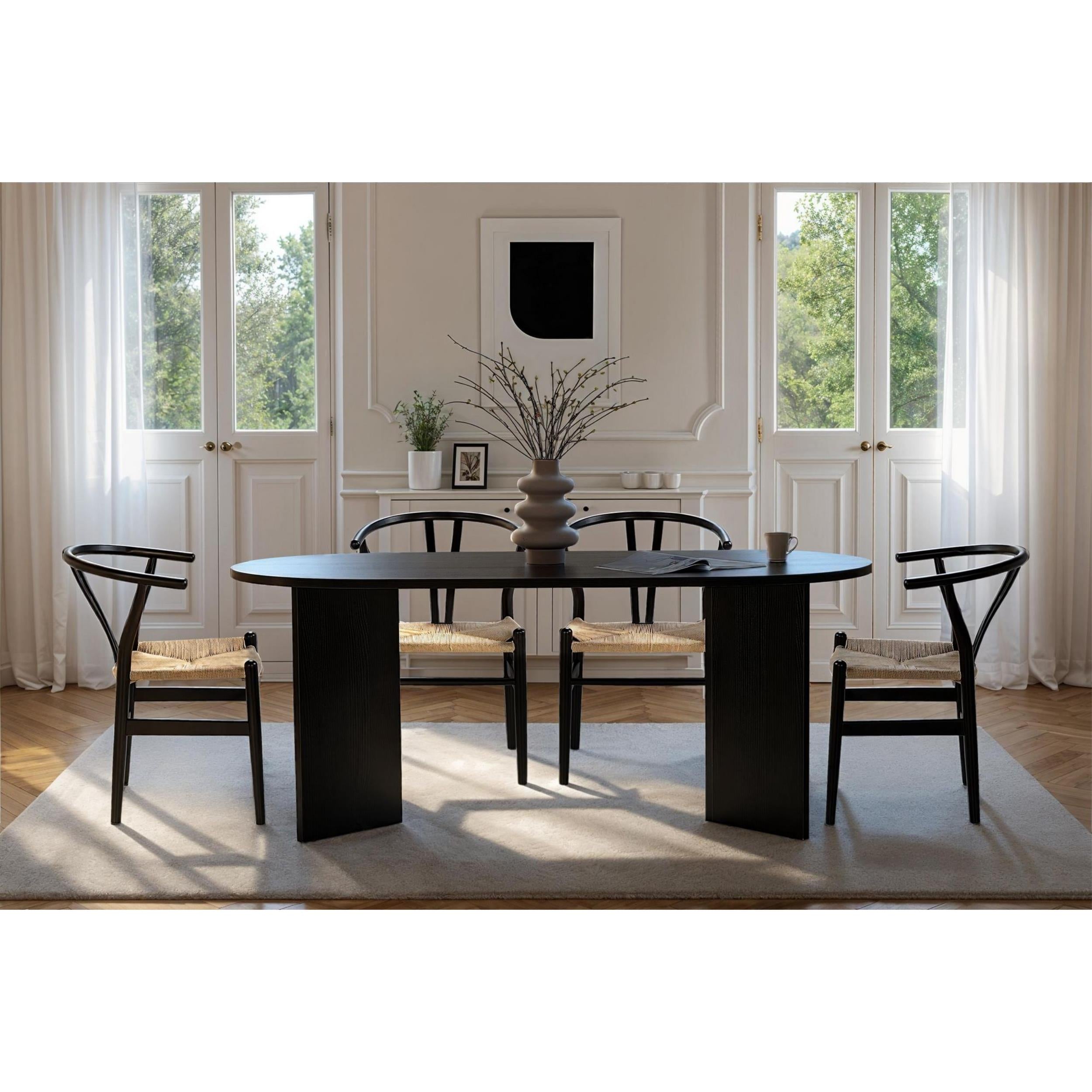 Sablin Dining Table 6 seater 180x90cm - Additional Image 43