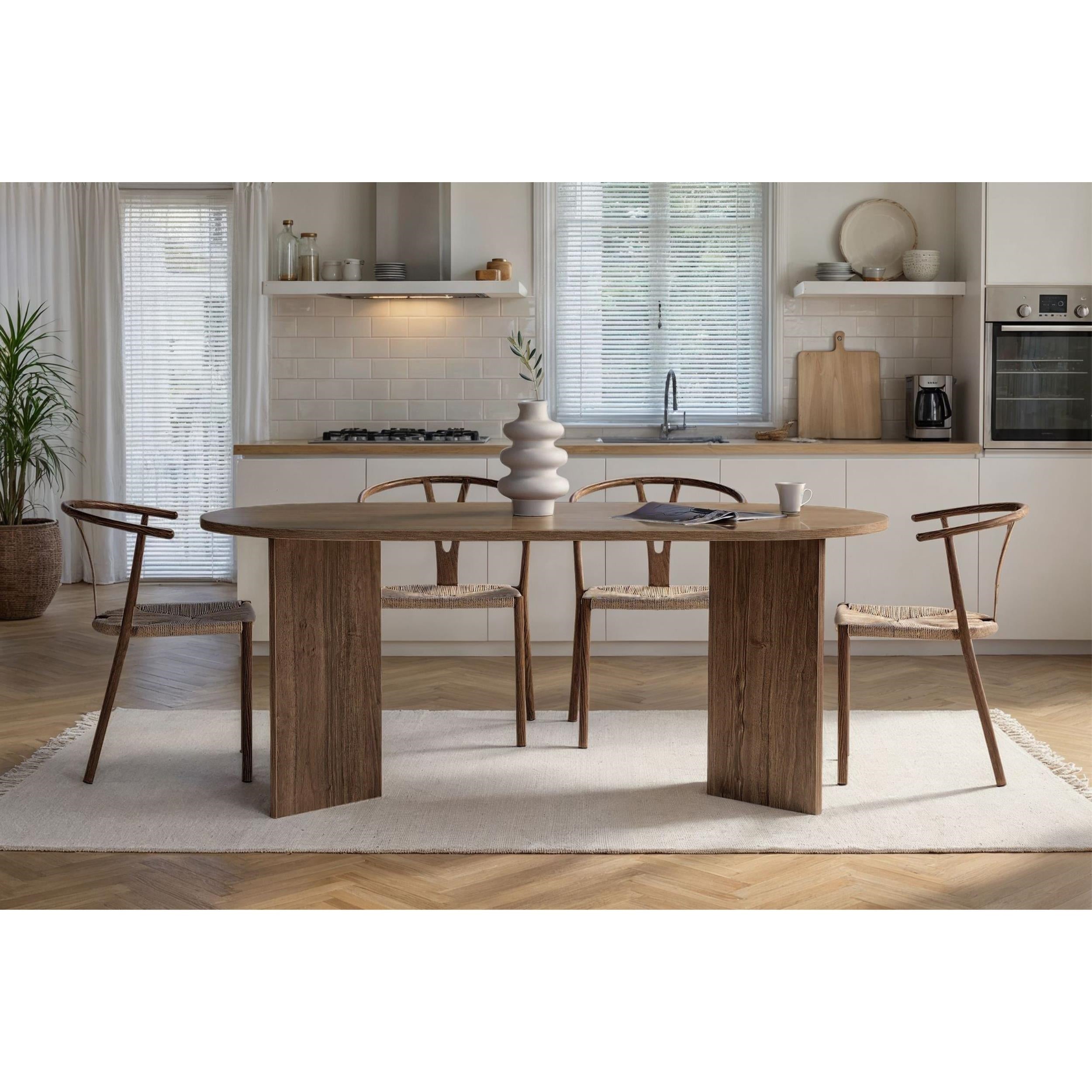 Sablin Dining Table 6 seater 180x90cm - Additional Image 45