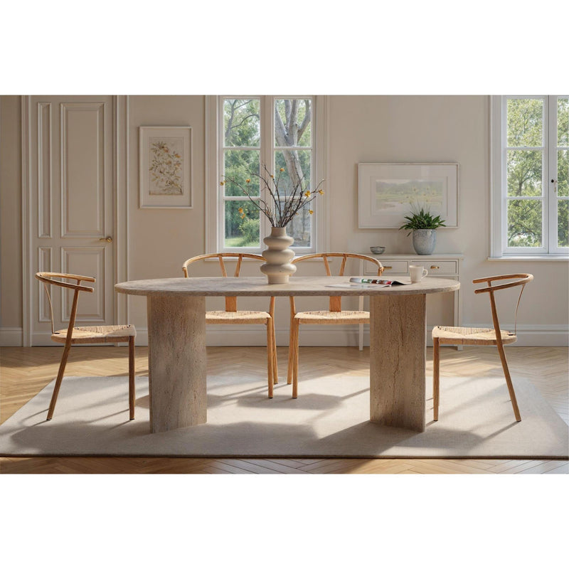 Sablin Dining Table 6 seater 180x90cm - Additional Image 46
