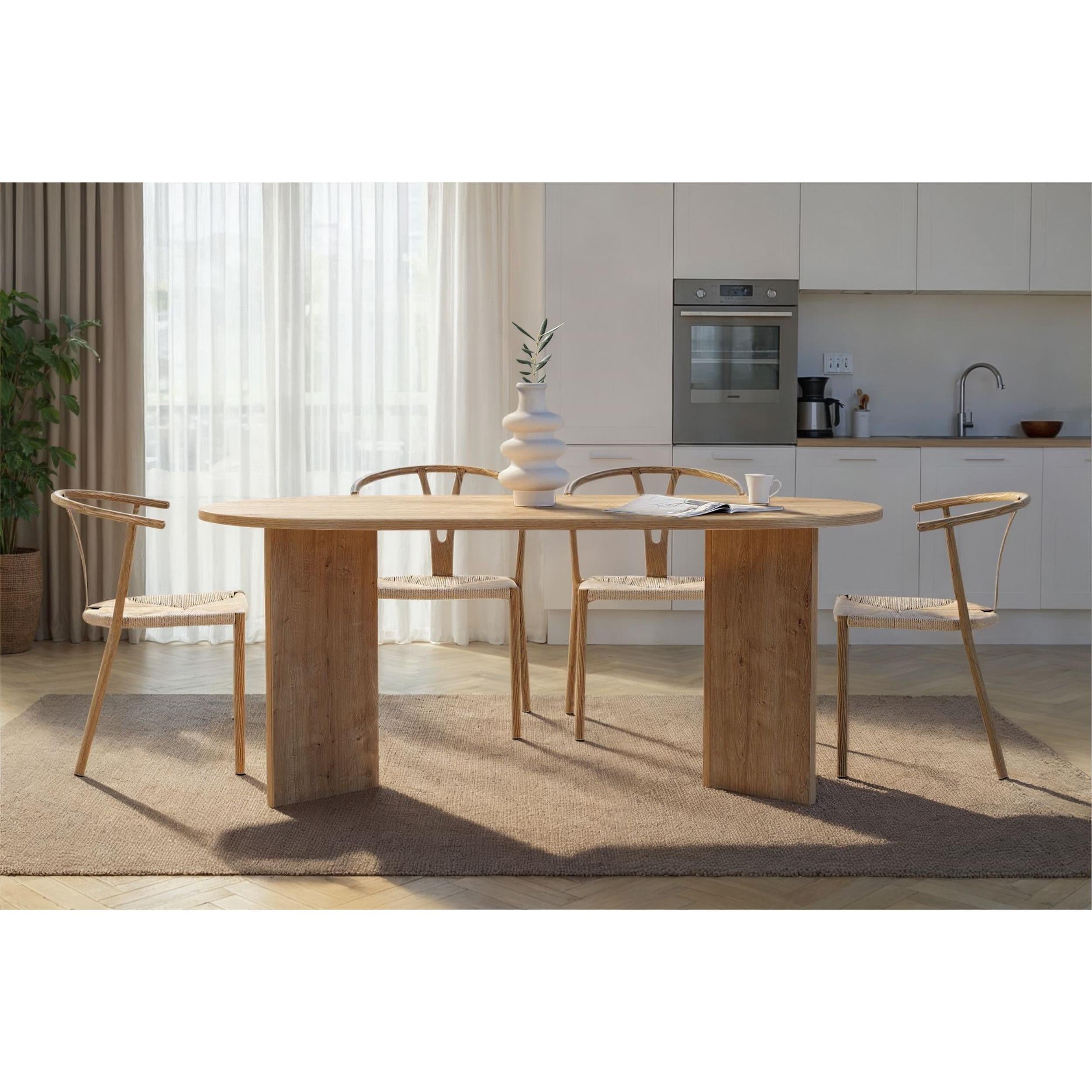 Sablin Dining Table 6 seater 180x90cm - Additional Image 47