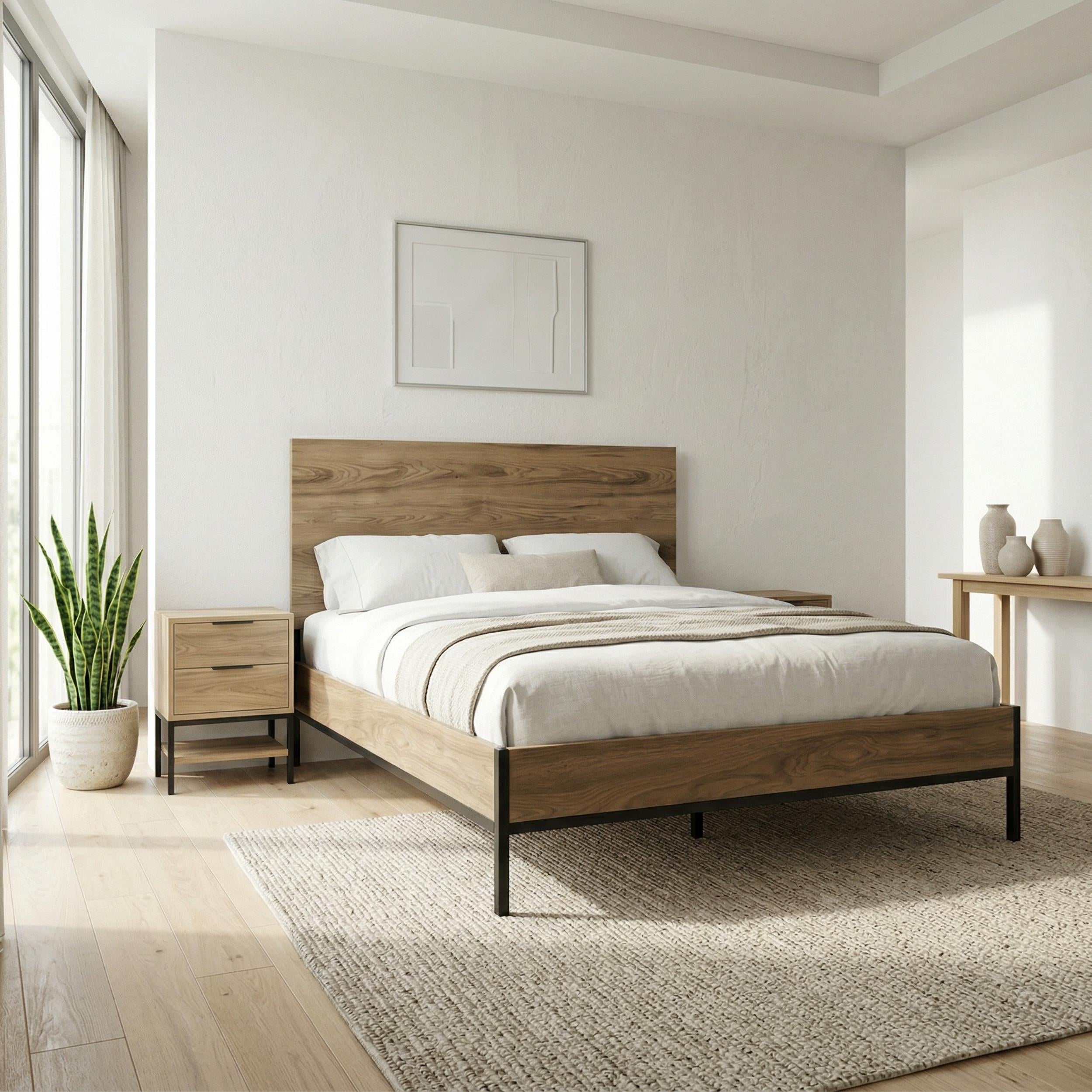 Mars Modern Bed Frame Deep Oud - Additional Image 5