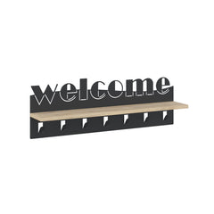 Welcome Hallway Coat Hanger Rack – Sapphire Oak