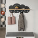 Cloudy Modern Wall Mounted Hanger Unit With Shelf – Oak