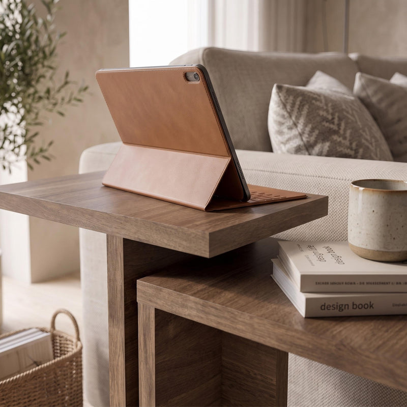 Nero C-Shaped Multipurpose Nesting Side Table - Additional Image 6