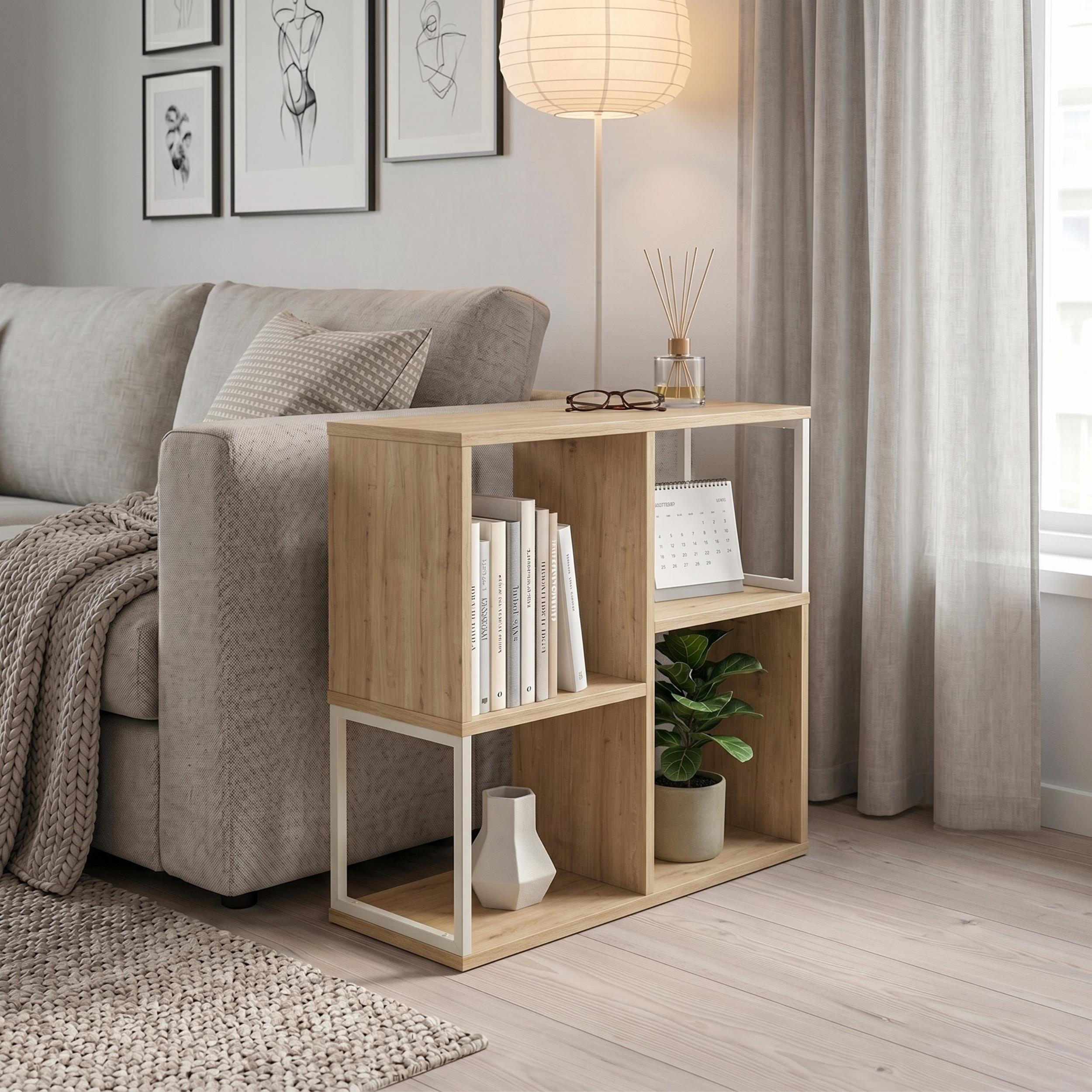 Bolton Mini Bookcase with Open Shelves