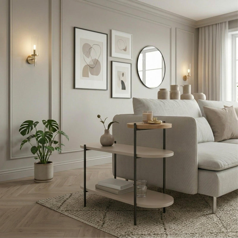 Somo 3-Tier Display Side Table