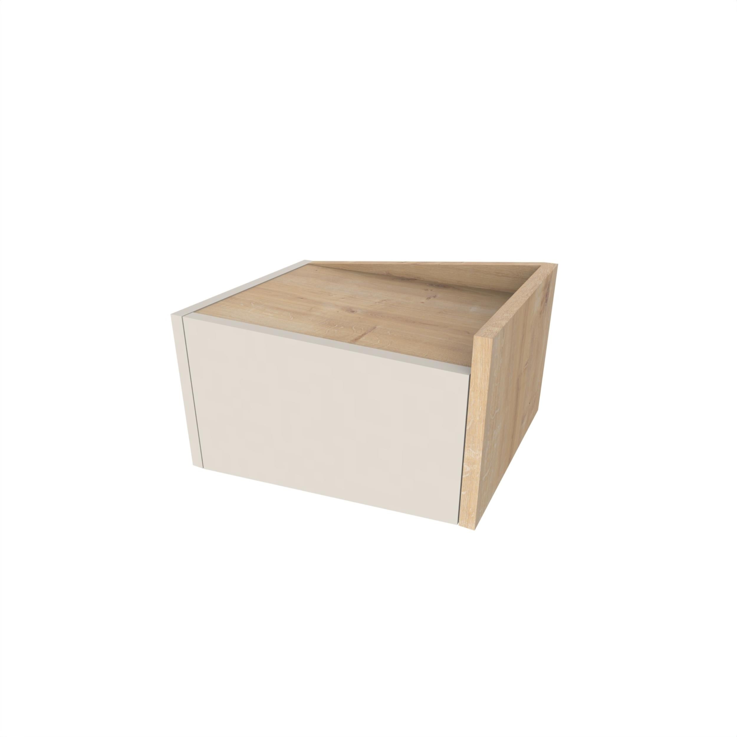 Diago Floating Bedside Table Right - additional view
