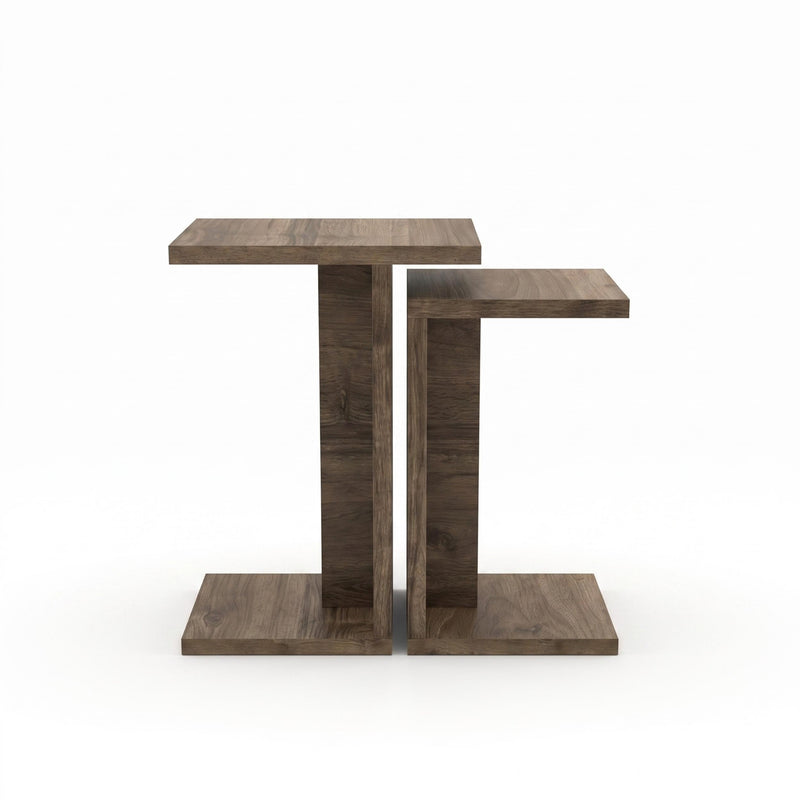 Nero C-Shaped Multipurpose Nesting Side Table - Additional Image 16