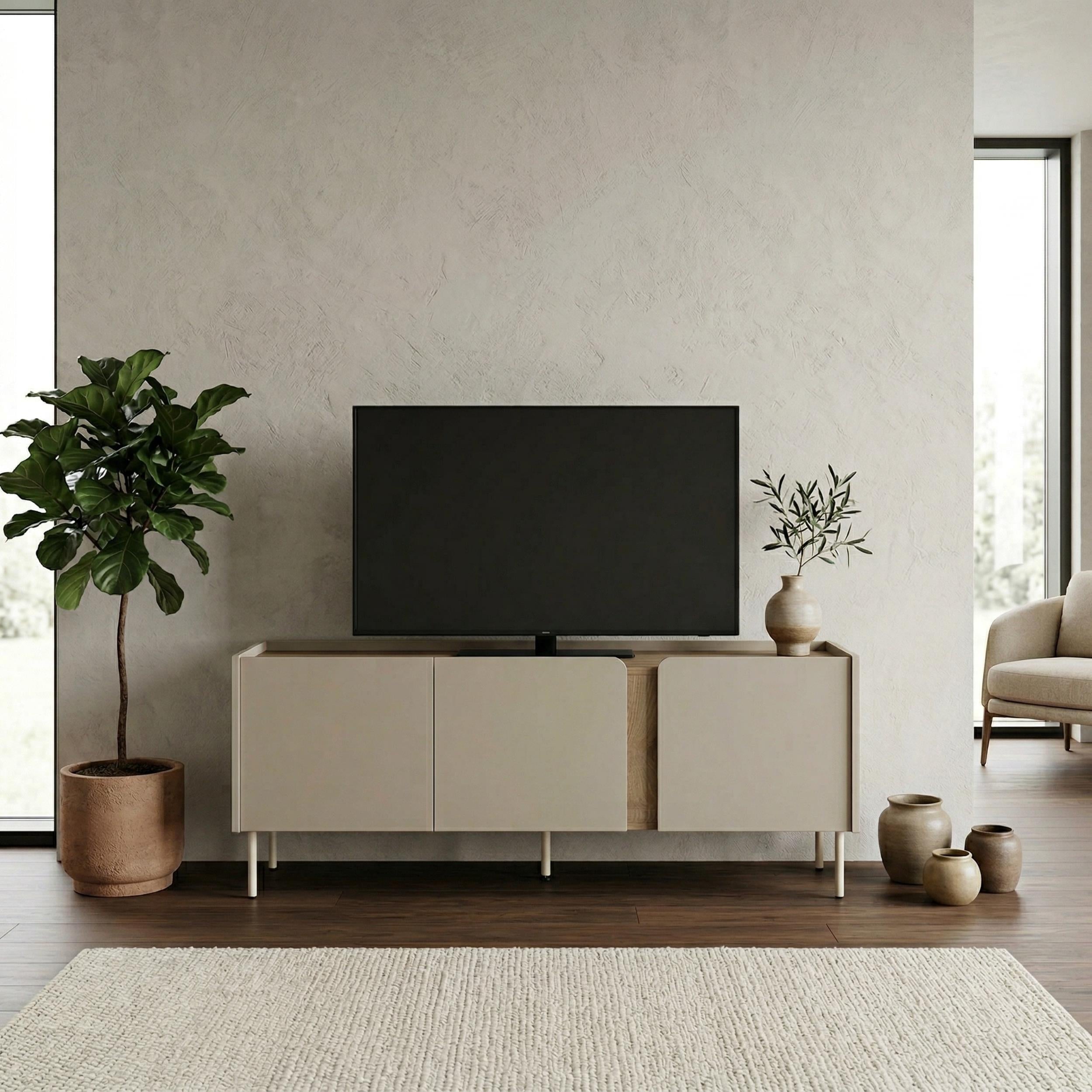 Norm TV Unit 3 Doors - additional view