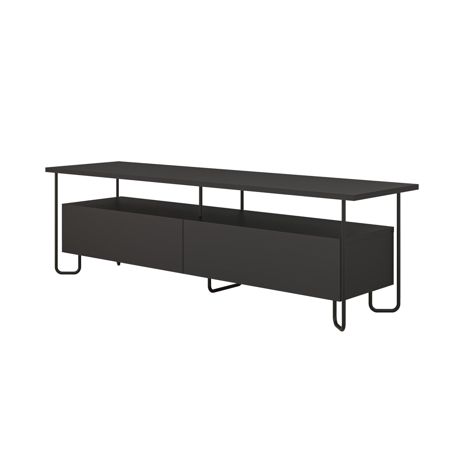 Cornea Modern Tv Unit With Storage Cabinet 150cm