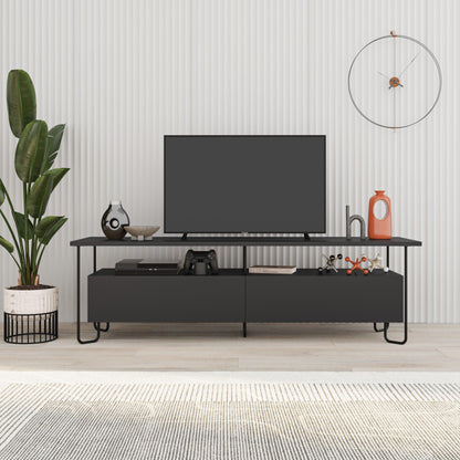 Cornea Modern Tv Unit With Storage Cabinet 150cm