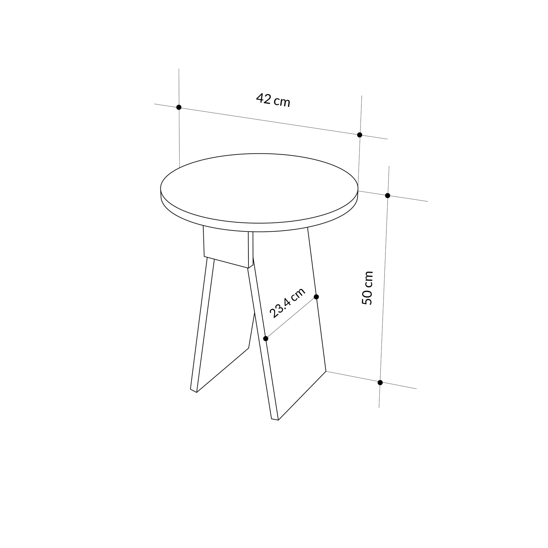 Chen Modern Side Table