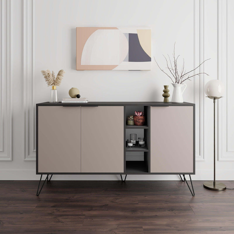Clara Console Sideboard – interactive lifestyle view – Decortie