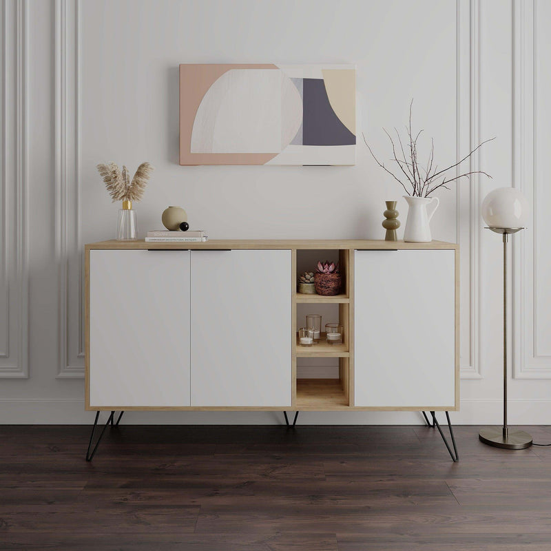 Clara Console Sideboard – interactive lifestyle view – Decortie