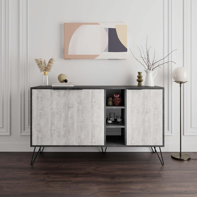 Clara Console Sideboard – interactive lifestyle view – Decortie