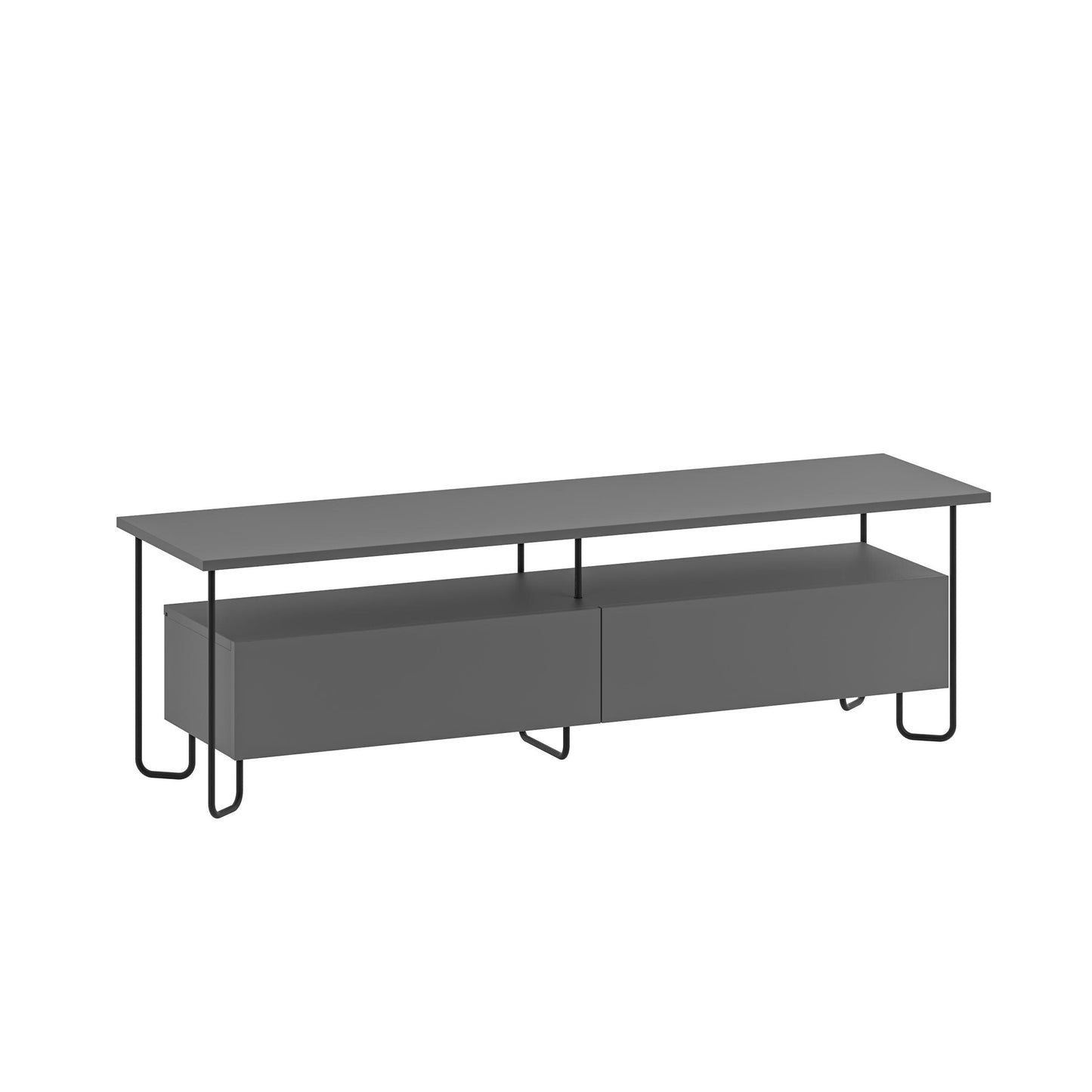 Cornea Modern Tv Unit With Storage Cabinet 150cm