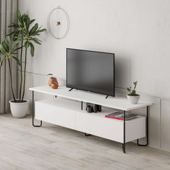 Cornea Modern Tv Unit With Storage Cabinet 150cm - Decortie